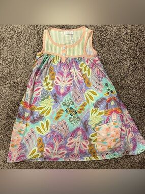 Matilda Jane Pastel Paisley Tank Dress - Mint, Lavender, Pink, Yellow
